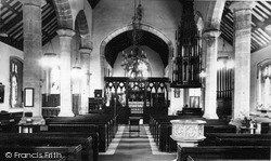 St John The Baptist's Church Interior c.1955, Westbourne