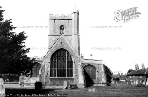 Photo of Westbury, All Saints Church c.1965