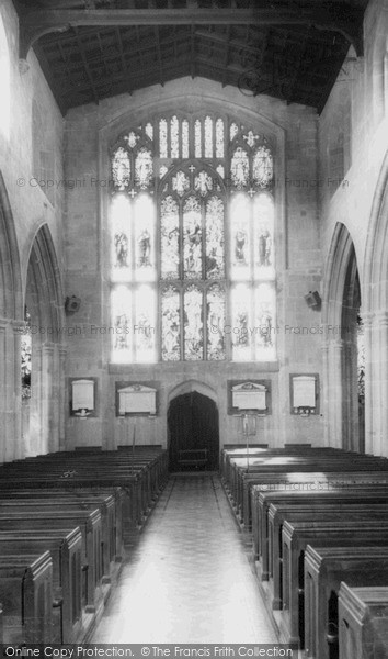 Photo of Westbury, Church Interior c.1965