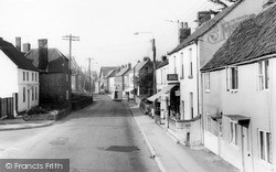Post Office And High Street c.1965, Westbury Leigh