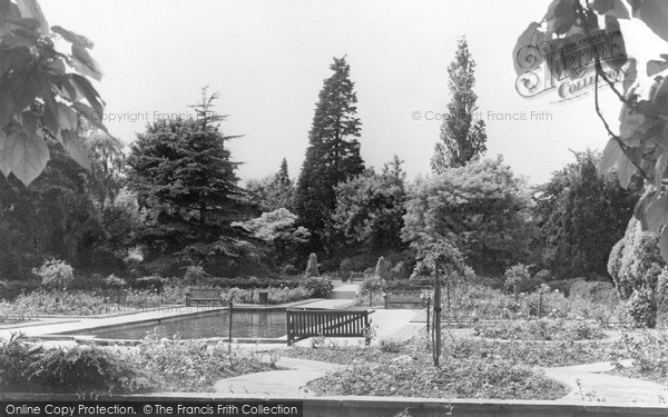 Photo of Westbury On Trym, The Rose Garden, Canford Park c.1968