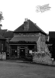Westbury-Sub-Mendip, The Post Office c.1955, Westbury-Sub-Mendip