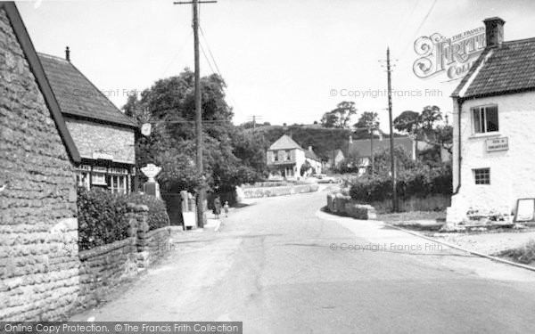 Photo of Westbury Sub Mendip, The Village c.1955