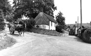 Westbury-Sub-Mendip, view from the Square c1955