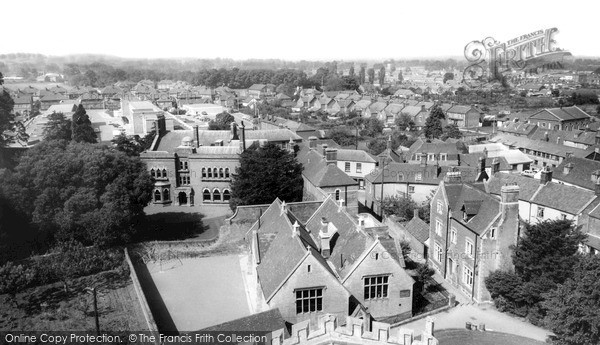 Photo of Westbury, View From Church Tower c.1965