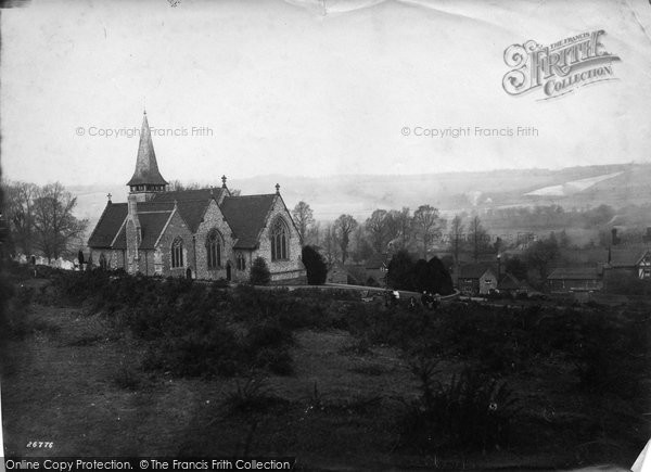 Photo of Westcott, Holy Trinity Church 1890