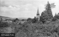 Holy Trinity Church And Village 1927, Westcott