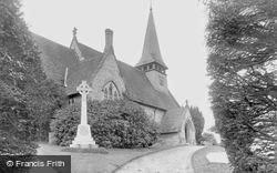 Holy Trinity Church And War Memorial 1921, Westcott