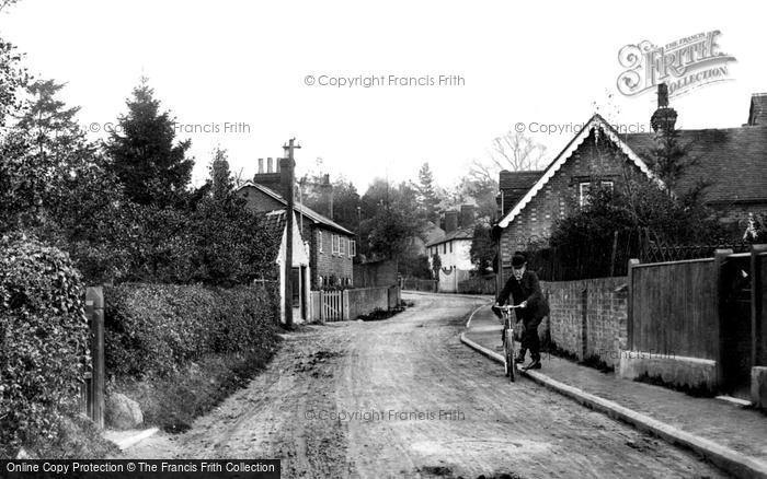 Photo of Westcott, Man Mounting Pushbike 1906