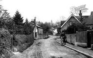 Man Mounting Pushbike 1906, Westcott