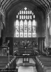 Church Interior 1925, Westerham