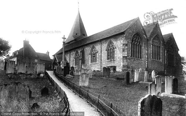 Photo of Westerham, Church Of St Mary The Virgin From The South East 1925