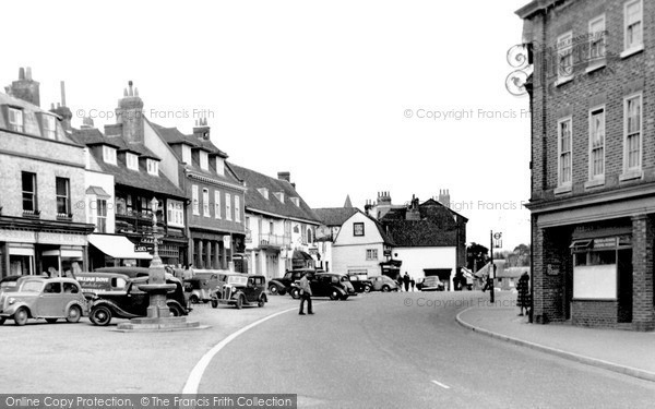 Photo of Westerham, Market Square c.1955