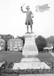 The General Wolfe Statue c.1955, Westerham
