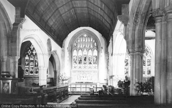 Photo of Westerham, The Parish Church, Interior c.1960