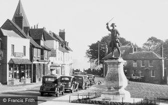Westerham, the War Memorial c1955