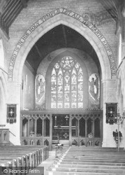 Church Interior 1892, Westgate On Sea