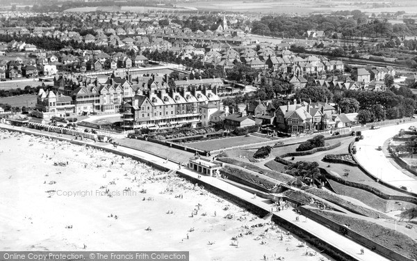 Photo of Westgate on Sea, from the air c1955