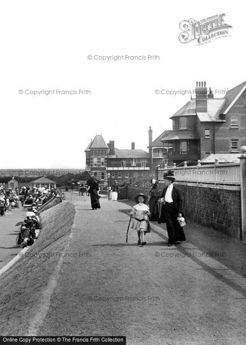 Photo of Westgate On Sea, Promenading At St Mildred's Bay 1907