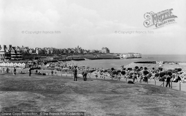 Photo of Westgate On Sea, The Putting Green, St Mildred's Bay c.1955