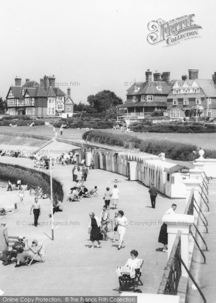 Photo of Westgate On Sea, West Bay Beach Huts c.1965