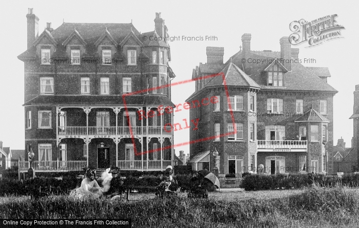 Photo of Westgate On Sea, West Cliff Hotel 1890