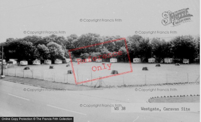 Photo of Westgate, The Caravan Site c.1960