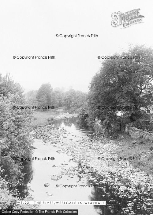 Photo of Westgate, The River c.1955