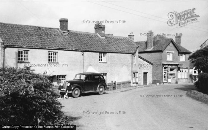 Photo of Westhay, The Village c.1955