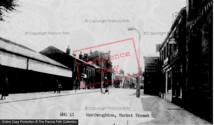 Photo of Westhoughton, Market Street c.1950