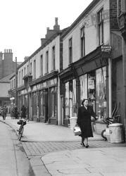 Shopping On Market Street 1950, Westhoughton