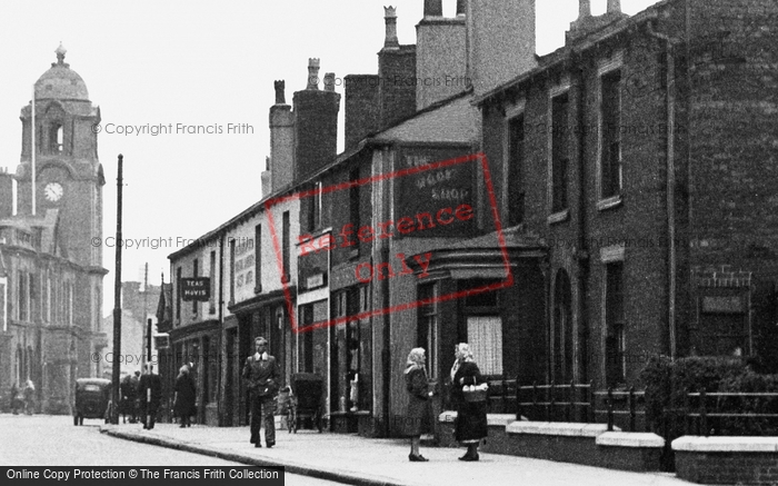Photo of Westhoughton, Shopping On Market Street c.1950