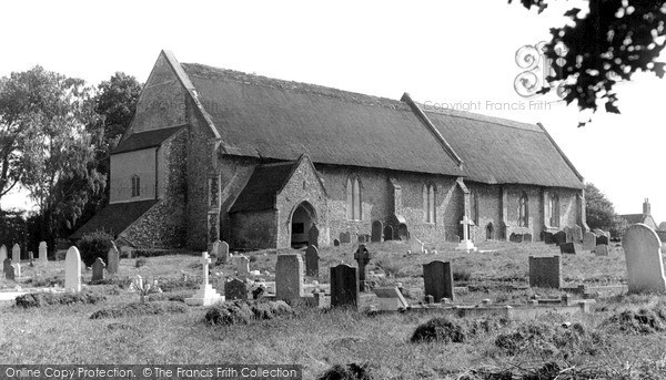 Photo of Westleton, St Peter's Church c.1955