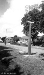 The Village Sign c.1965, Westleton