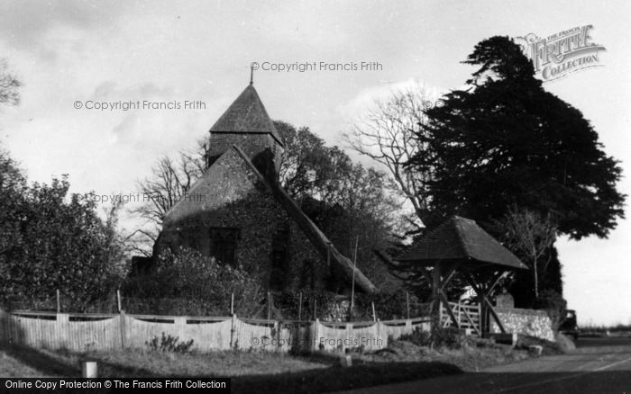 Photo of Westmeston, St Martin's Church c.1950