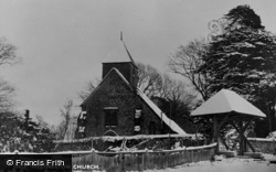 St Martin's Church c.1950, Westmeston