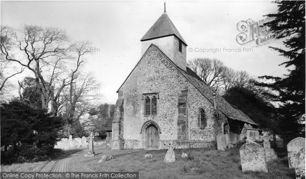 Photo of Westmeston, St Martin's Church c.1960