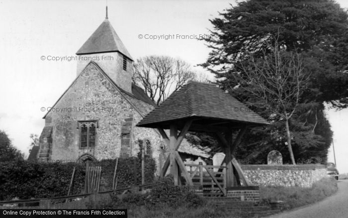 Photo of Westmeston, St Martin's Church c.1960