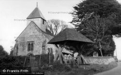 St Martin's Church c.1960, Westmeston
