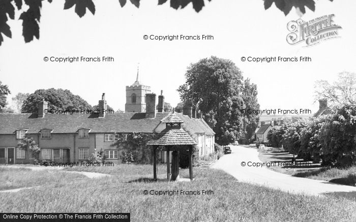 Photo of Westmill, The Village c.1955
