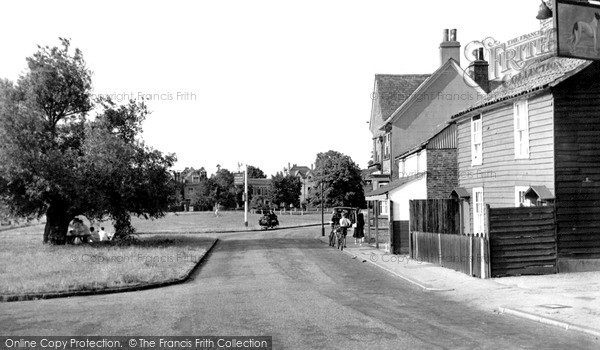 Photo of Weston Green, Village c.1955