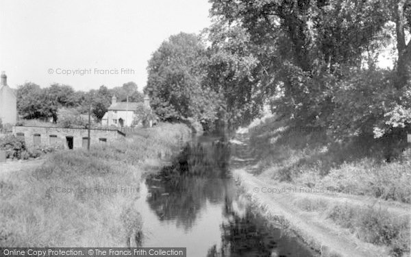 Photo of Weston Rhyn, The Canal From Rhosweil c.1950