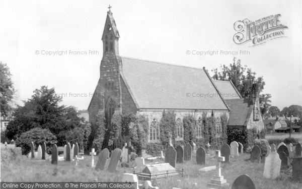 Photo of Weston Rhyn, The Parish Church c.1950