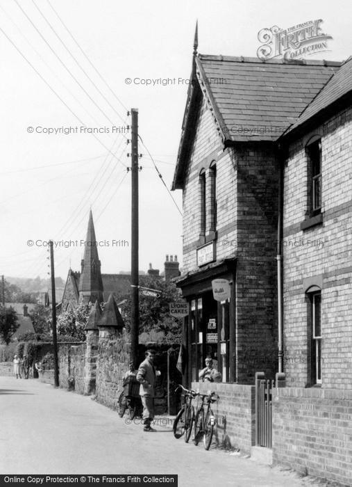 Photo of Weston Rhyn, The Post Office c.1955