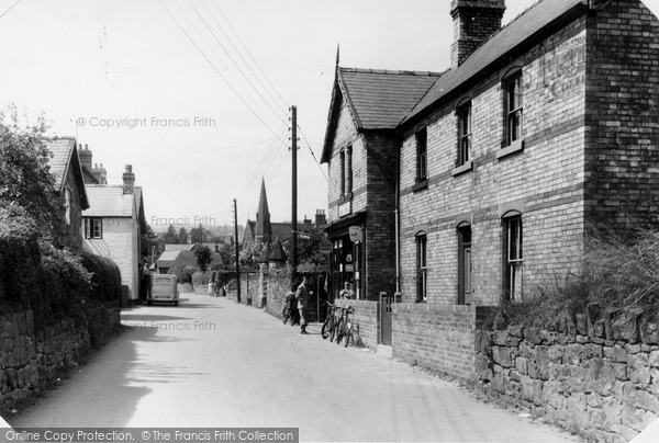 Weston Rhyn, Village and Post Office c1955 Photo of Weston Rhyn, Village And Post Office c.1955