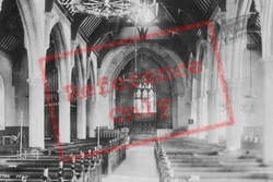 Emmanuel Church, Interior 1890, Weston-Super-Mare