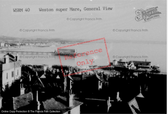 Photo of Weston Super Mare, General View c.1950