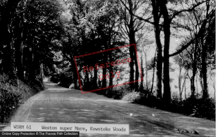 Photo of Weston Super Mare, Kewstoke Woods c.1950