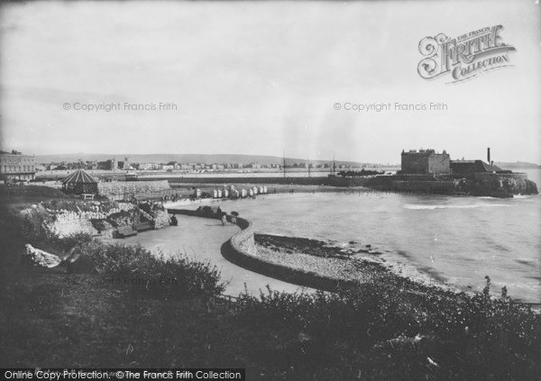Photo of Weston Super Mare, Knightstone From Grand Parade 1887