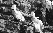 Ladies On The Rocks 1902, Weston-Super-Mare